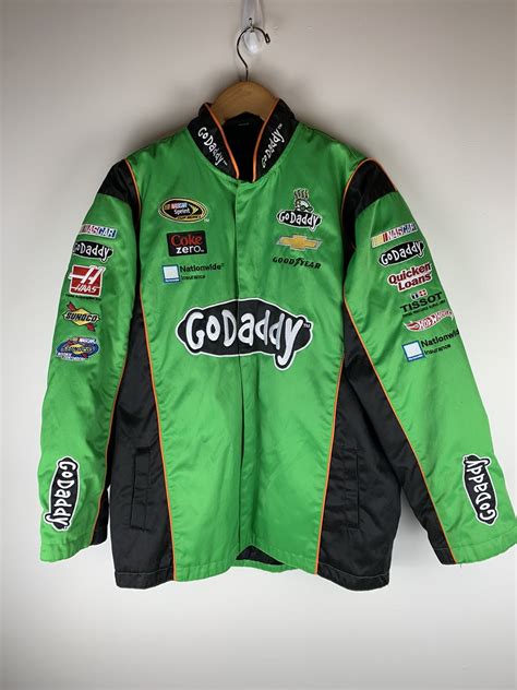 Vintage Danica Patrick Nascar Jacket, Go Daddy, Chase 